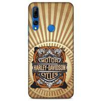 Huawei Y9 Prime 2019 Uyumlu Kılıf Motorsiklet (5) Koruma Kabı Harley Davidson