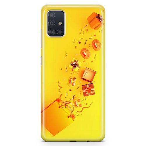 Samsung Galaxy A51 Kılıf Alışveriş Çantası Arka Kapak Koruma Desenli Full Koruyucu