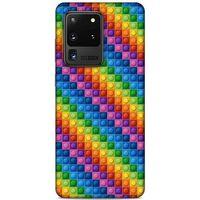Lopard Samsung Galaxy S20 Ultra Uyumlu Kılıf BloX (3) Kapak Karışık Çok Renkli