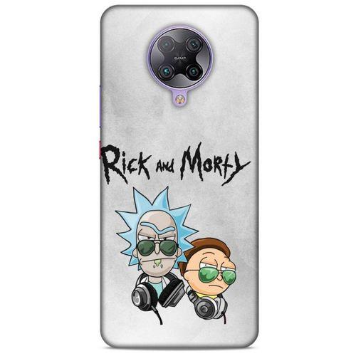 Xiaomi Redmi K30 Pro Uyumlu Kılıf Rick And Morty (4) Koruma Kılıfı Eye Patch Morty