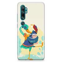 Xiaomi Mi Note 10 Kılıf Entel Ördek Arka Kapak Koruma Desenli Full Koruyucu