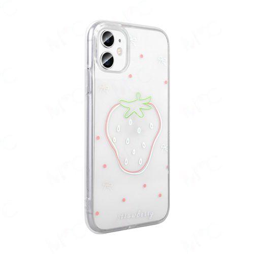 Apple iPhone 11 Kılıf Şeffaf Figürlü Zore Folk Sert Kapak