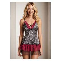 Renkli Dantel Gecelik - 616