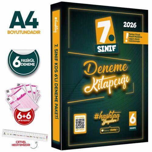 2026 7 Sınıf #hashtag Kazanım Değerlendirme Sınavı 6lı SARMAL Deneme Paketi Çözümlü Türkiye Geneli