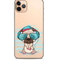 Zoologix (65) Apple Iphone 11 Pro Şeffaf Kılıf Silikon Desenli