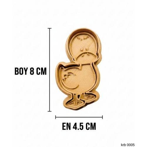 Sevimli Civciv Sekillendirici Kalip Kurabiye Hamur Kesici Oyun ve Seker Hamuru Seti