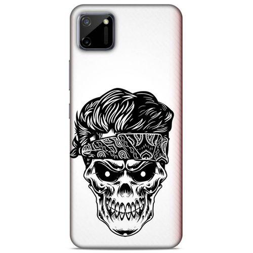 Lopard Oppo Realme C11 Uyumlu Kılıf Tattoo's (26) Tpu Silikon Kılıf İskelet