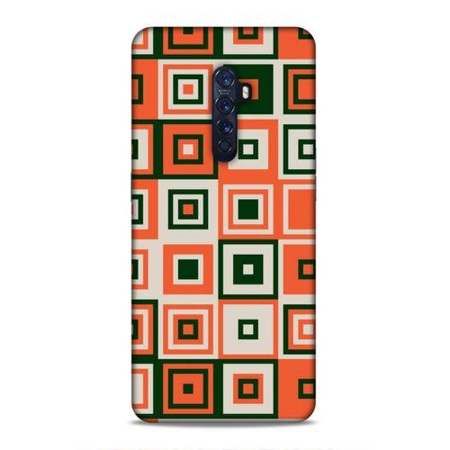 Oppo Reno 2 Uyumlu Kılıf Insomnia (29) Arka Koruma Kılıfı Turuncu Siyah