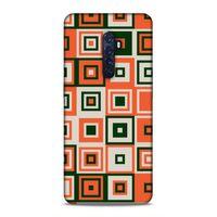 Oppo Reno 2 Uyumlu Kılıf Insomnia (29) Arka Koruma Kılıfı Turuncu Siyah