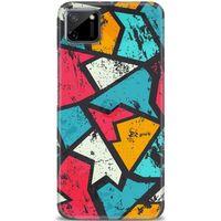 Realme C11 Kılıf HD Baskılı Kılıf - Grafiti + Tam Ekran Koruyucu