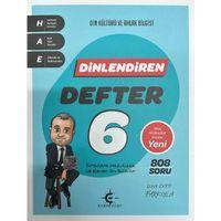 6. Sınıf Din Kültürü ve Ahlak Bilgisi Dinlendiren Konu Anlatımlı Defter Eker Test