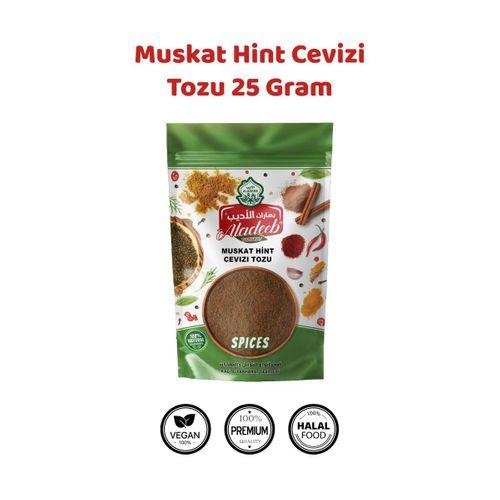 Muskat Hint Cevizi Tozu 25 gram