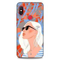 Lopard Xiaomi Redmi Note 6 Pro Uyumlu Kılıf Sürreal Yüzler ♀ (13) Silikon Kap Baskılı