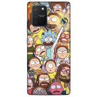 Samsung Galaxy S10 Lite Uyumlu Kılıf Rick And Morty (34) Slim Armor Kılıf Manager Morty