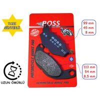 YAMAHA Yamaha R25 Mt-25 Ön Fren Disk Balatası Boss Fa663