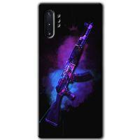 Potkal Hediye Fabrikası Samsung Galaxy Note 10 Plus HD Baskılı Kılıf + 9D Tam Ekran Koruyucu - AK