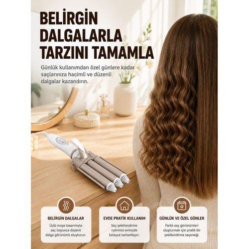 Profesyonel Kullanıma Uygun Bukle Maşası Yeni Nesil