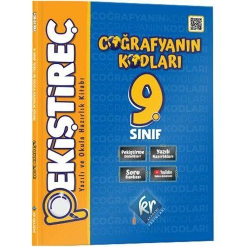 9. Sınıf Coğrafyanın Kodları Pekiştireç Yazılı ve Okula Hazırlık Kitabı KR Akademi
