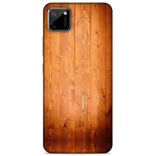 Lopard Oppo Realme C11 Uyumlu Kılıf Wood'X (8) Baskılı Kılıf Desenli
