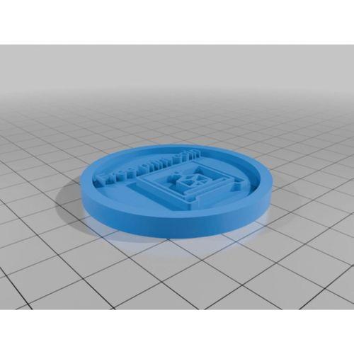 3D baskı promosyon jeton modeli (Bu ürün Sadece Plastik parçadır - Almadan Önce Soru Sorabilirsiniz)