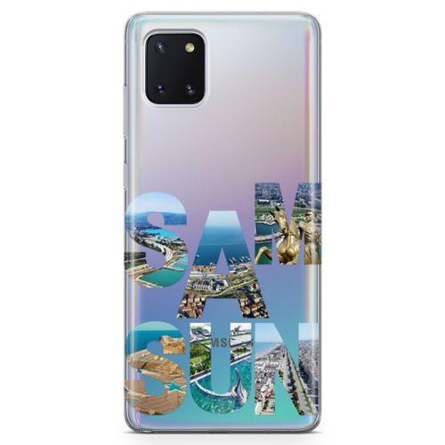 Samsung Galaxy Note 10 Lite Kılıf Samsun Gezi Arka Kapak Koruma Desenli Full Koruyucu