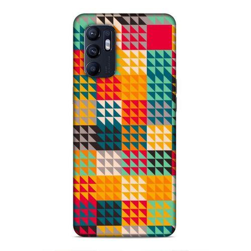 Oppo Reno 6 4G Uyumlu Kılıf Insomnia (19) Kılıfları Turuncu
