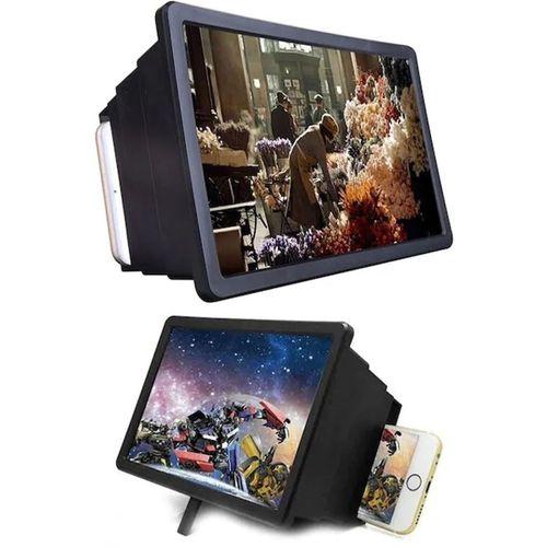 Cep Telefonu 3d Ekran Büyüteci Tv Görünümlü Mercekli Stand F2