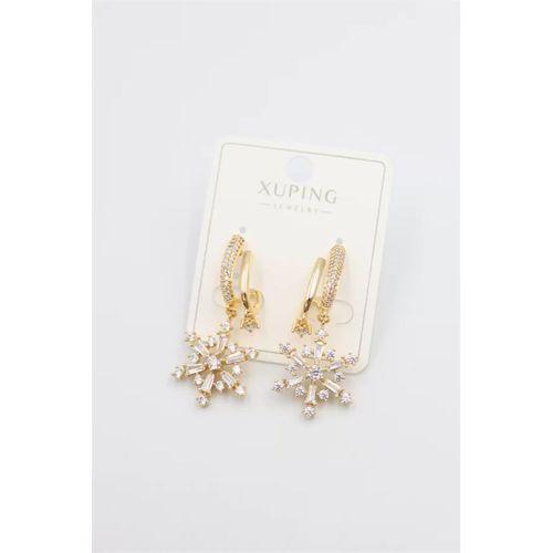 Kar Tanesi Küpe - Altın