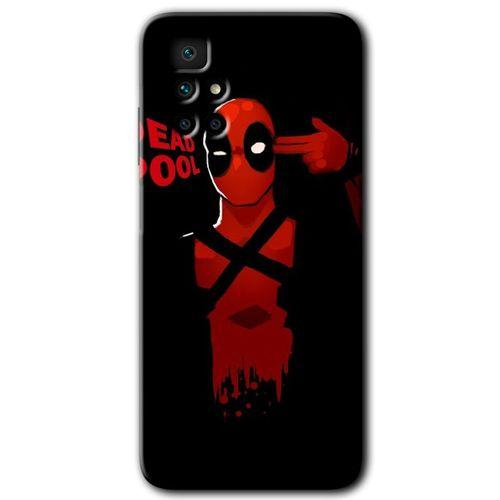 Redmi 10 Kılıf HD Desen Baskılı Arka Kapak - DeadPool 4