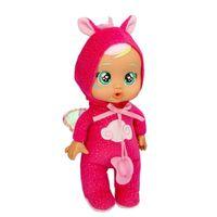 Cry Babies Ağlayan Yumuş Bebek CYB76000 - Koyu Pembe Tulumlu Hannah