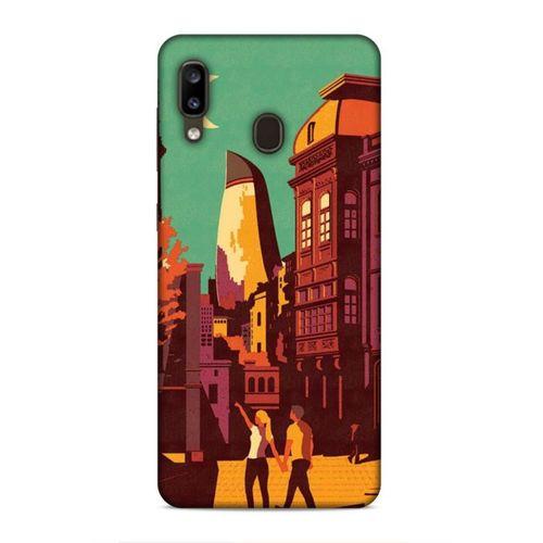 Samsung Galaxy A20 Uyumlu Kılıf Azarbaijan (44) Tough Armor Kılıf Bakü Çizim