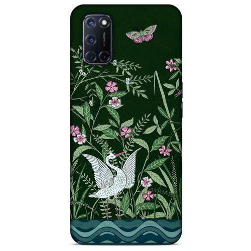 Oppo A52 Uyumlu Kılıf Yeşil Delisi (32) Soft Silikon Kılıf Ördek yeşili