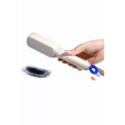 Silikon Yumuşak Sıkı Dişli Sihirli Geri Çekilebilir Tarak Kendini Temizleyen Saç Fırçası