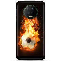 Lopard İnfinix Note 7 Uyumlu Kılıf FireX (36) Glitter Kılıf Futbol Topu