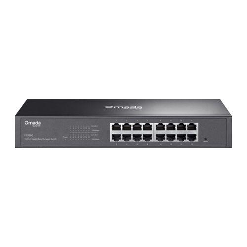 TP-LINK OMADA ES216G 16 PORT GIGABIT YONETILEBILIR METAL KASA SWITCH