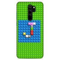 Lopard Xiaomi Redmi Note 8 Pro Uyumlu Kılıf BloX (21) Koruyucu Kapak J Harfi