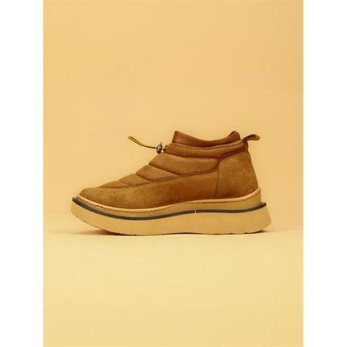LUXOR Kadın Dolgulu Kışlık Taba Sneaker Bot