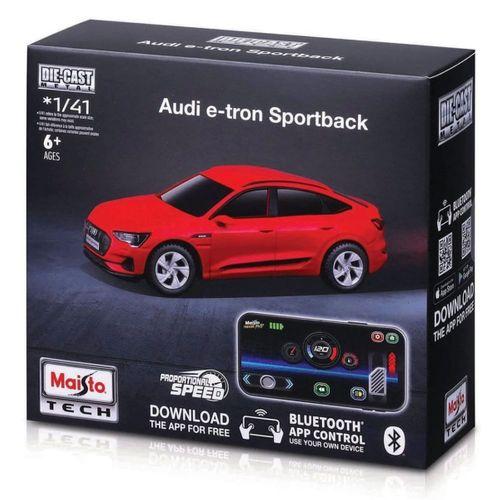 Eğitici Oyuncak  Maisto 1:41 APP Control Kumandalı Metal Araba - Audi e-tron Sport