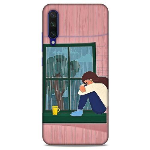 Xiaomi Mi A3 Kılıf Depresyon (18) Telefon Kılıfları Pembe Yeşil