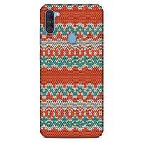 Kazak (49) Desenli Silikon Kapak Telefon Kabı Samsung Galaxy A11 Kılıf