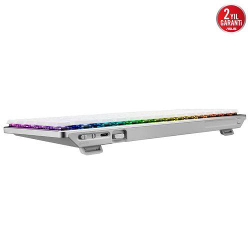 ASUS ROG FALCHION RX WL LP RD TR BEYAZ KLAVYE