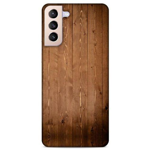 Lopard Samsung Galaxy S21 Plus Uyumlu Kılıf Wood'X (7) Telefon Kılıfı Baskılı