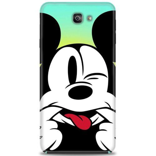 Samsung Galaxy J7 Prime Kılıf HD Baskılı Kılıf - Disneyy + Tam Ekran Koruyucu