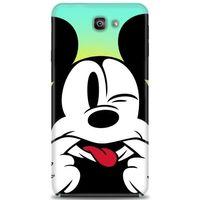 Samsung Galaxy J7 Prime Kılıf HD Baskılı Kılıf - Disneyy + Tam Ekran Koruyucu