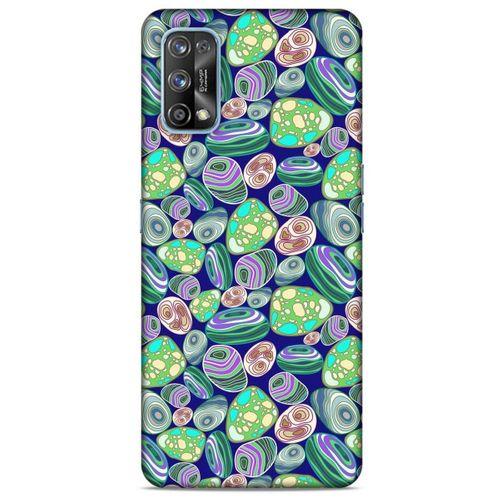 Oppo Realme 7 Pro Kılıf Baskılı Özel Seri Taşlı (15) Antişok Kılıf