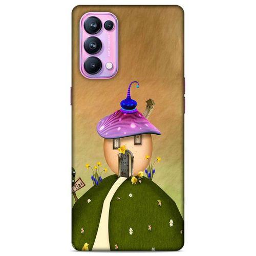 Lopard Oppo Reno 5 Pro 5G Uyumlu Kılıf Manipülasyon ☻ (28) Arka Kapak Desenli