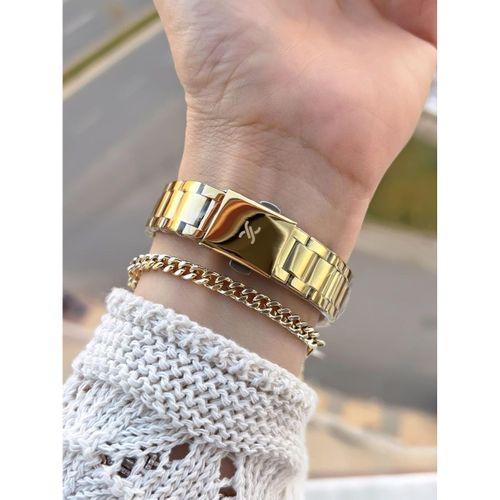 Daniel Klein Çelik Kordonlu 2 Yıl Garantili 3 Atm Suya Dayanıklı Kadın Kol Saati+Bileklik BD.14132.2