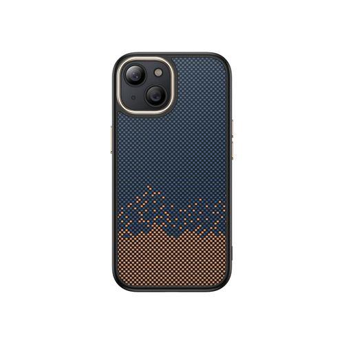 Apple iPhone 14 Plus Kılıf M-safe Şarj Özellikli Karbon Fiber Görünümlü Zore Antina Kapak