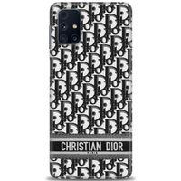 Samsung Galaxy M31S Kılıf HD Baskılı Kılıf - Dior + Tam Ekran Koruyucu