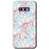 Potkal Hediye Fabrikası Samsung Galaxy S10e Kılıf HD Desen Baskılı Arka Kapak - Çin Mandala 1